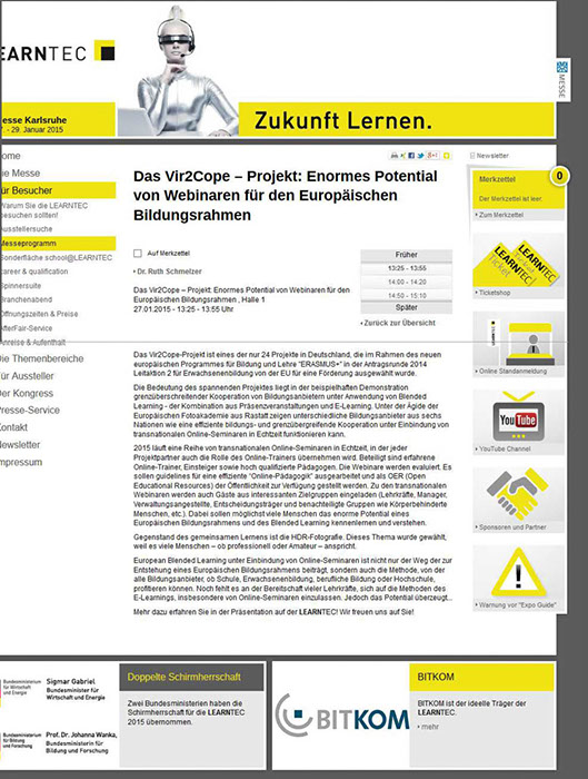 %_tempFileNamedissemination_vir2cope_presentation_on_LEARNTEC%